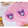 y395 - Double-Sided Color-Changing Sequined Short-Sleeved Top - Image 6