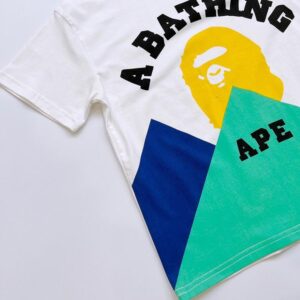 y414 - Baby Boy Cartoon Print Crew Neck Top - 图片 5