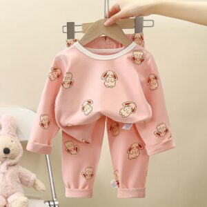 y423 - New Style Home Pajamas For Boys And Girls - 图片 8