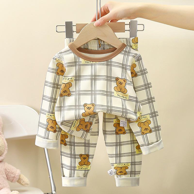 y423 - New Style Home Pajamas For Boys And Girls - Image 12
