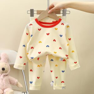 y423 - New Style Home Pajamas For Boys And Girls - 图片 6