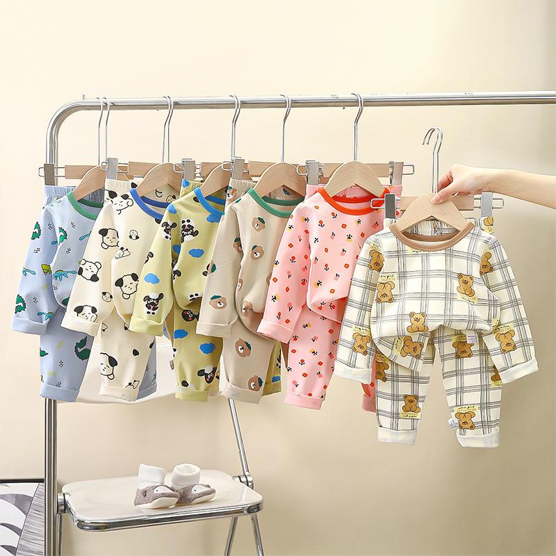y423 - New Style Home Pajamas For Boys And Girls - Image 1