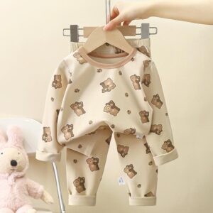 y423 - New Style Home Pajamas For Boys And Girls - 图片 11
