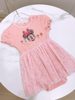 y434 - Baby Mesh Disney Romper Skirt - 图片 1