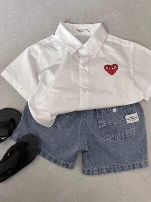 y431 - Love Heart Shirt - 图片 9
