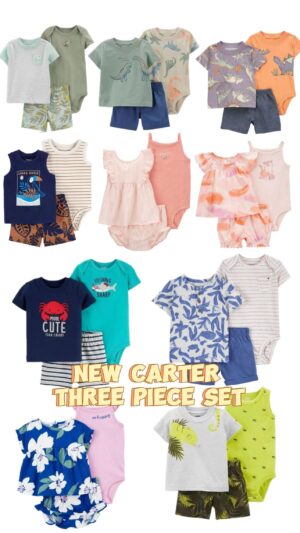 Y432 - Carter's 3pcs Set - Image 1