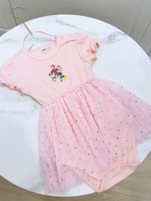 y434 - Baby Mesh Disney Romper Skirt - 图片 3