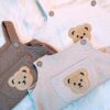 y448 - Bear Cartoon Baby Sling Romper Sets - Image 6