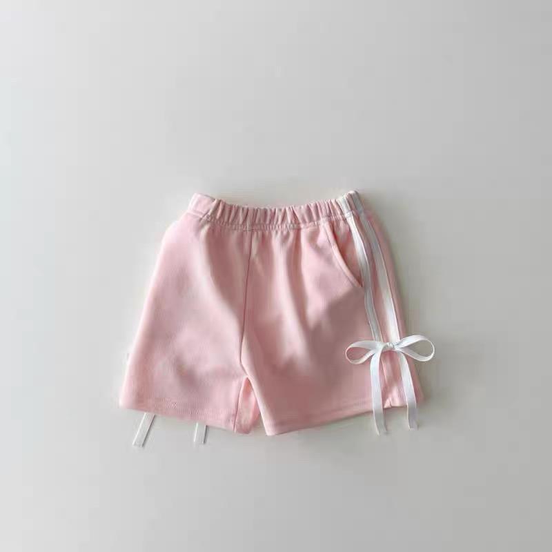 y456 - Ribbon Casual Shorts - Image 4
