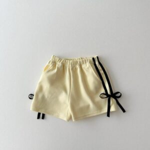y456 - Ribbon Casual Shorts - Image 3