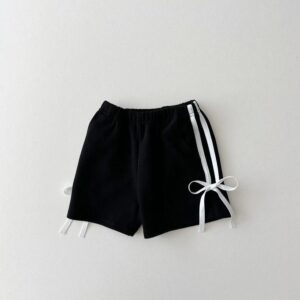y456 - Ribbon Casual Shorts - Image 2