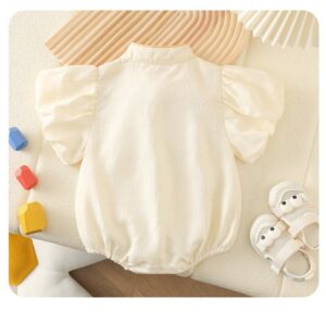 y460 - CNY Collections (Girls) _ Chinese Style Short-Sleeved Romper - 图片 3