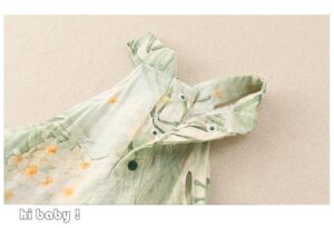 y463 - CNY Collections(Girls) _ Chinese Style Landscape Painting Cheongsam Romper - 图片 5