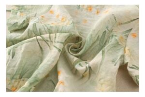 y463 - CNY Collections(Girls) _ Chinese Style Landscape Painting Cheongsam Romper - 图片 7