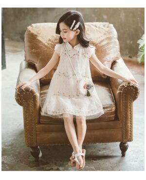 y681 - CNY Collections - Lace Cheongsam - Image 4