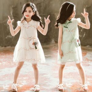 y681 - CNY Collections - Lace Cheongsam - Image 1