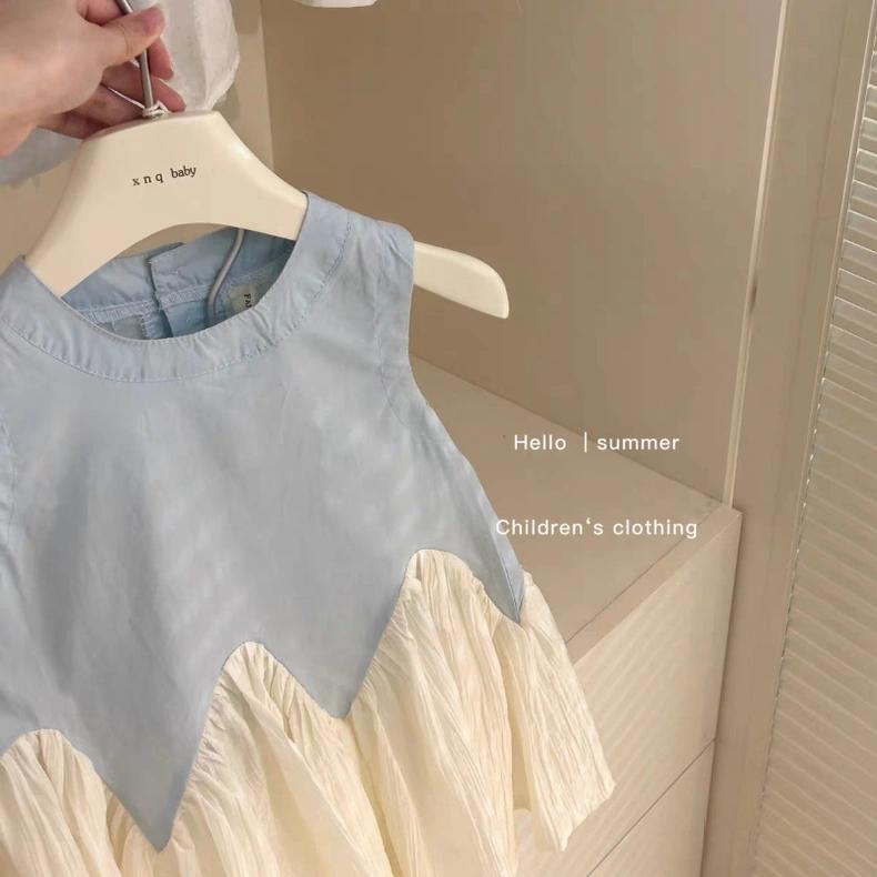 y504 - Spliced ​​Dress - Image 5