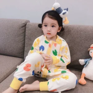 y747 - Spring And Autumn Pure Cotton Pajamas 睡袋 - 图片 20