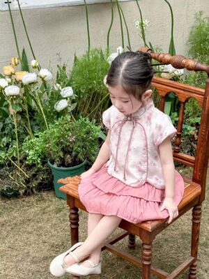 y469 - CNY Collections - Hanfu Short Skirt Two Piece Set - 图片 1