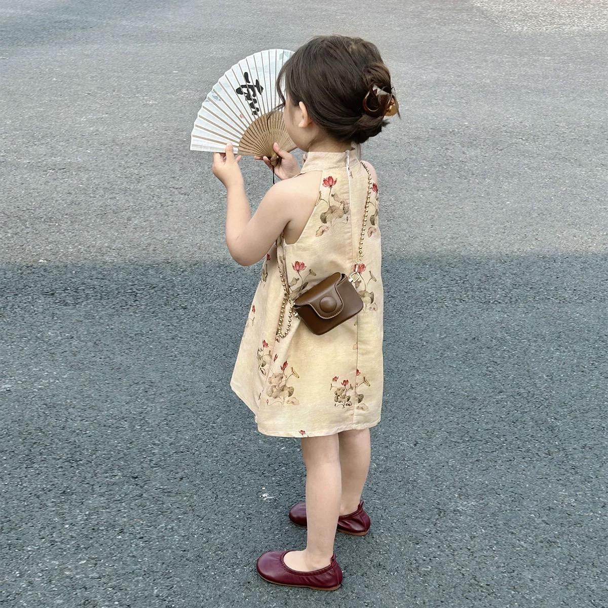 y474 - CNY Collections - Retro Halterneck Dress - Image 2