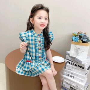 y483 - Blue Plaid (Skirts and Set) - 图片 3