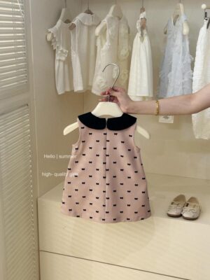 y488 - Pink Vest Skirt - Image 3
