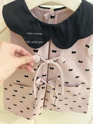 y488 - Pink Vest Skirt - Image 6