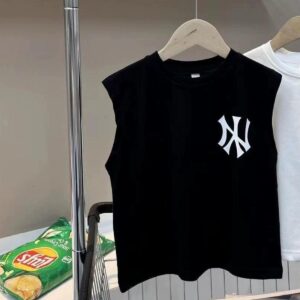 y523 - Sleeveless Vest Top - 图片 5
