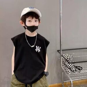 y523 - Sleeveless Vest Top - 图片 7