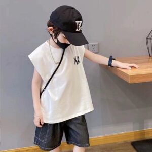 y523 - Sleeveless Vest Top - 图片 8