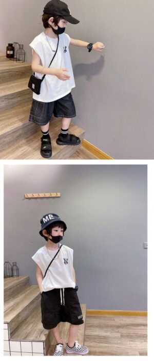 y523 - Sleeveless Vest Top - 图片 9