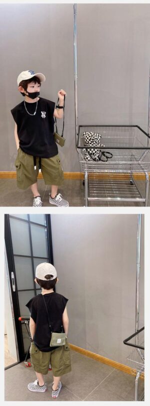 y523 - Sleeveless Vest Top - 图片 10