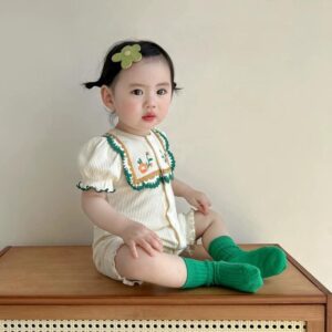y680 - Embroidery Flower Jumper - 图片 6