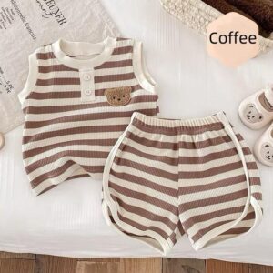 y739 - Korean Striped Suit - Image 6