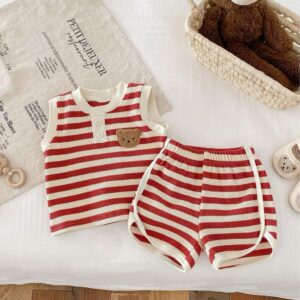 y739 - Korean Striped Suit - Image 7