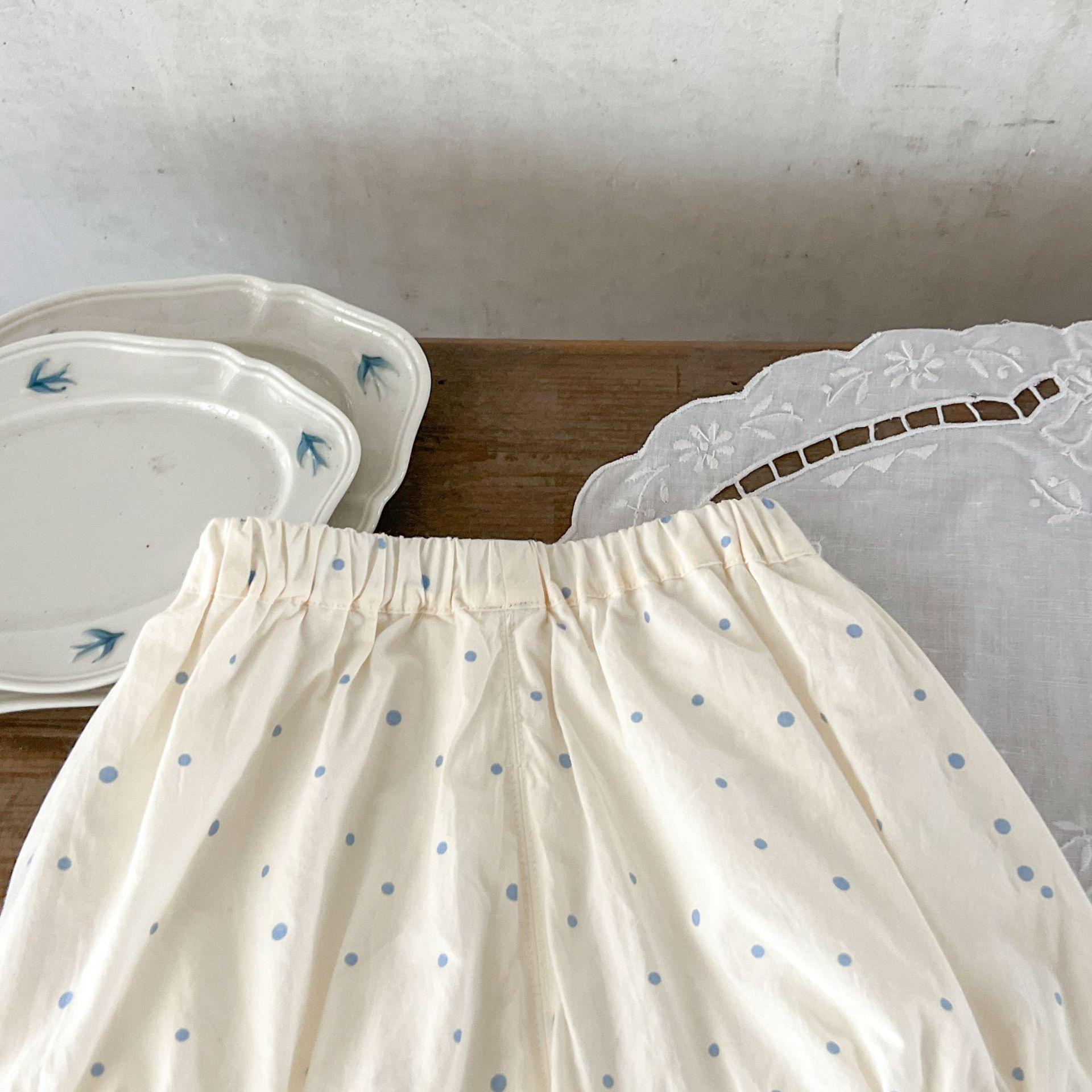 y732 - Blue Polka Dot Wave Set - Image 14