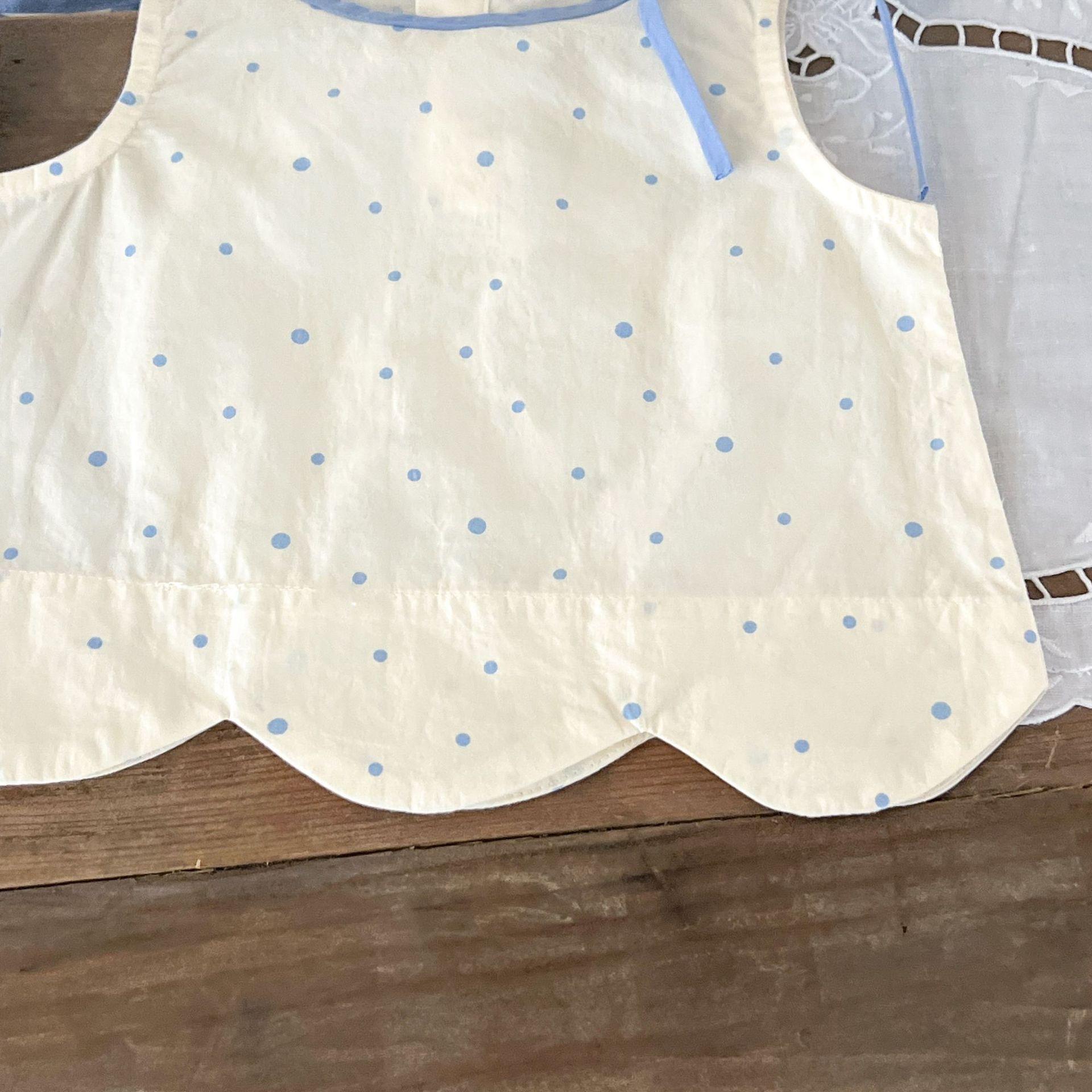 y732 - Blue Polka Dot Wave Set - Image 11