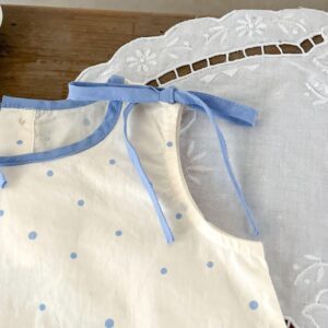 y732 - Blue Polka Dot Wave Set - 图片 10