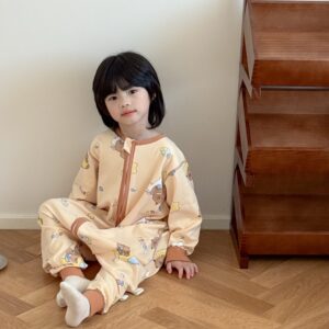 y747 - Spring And Autumn Pure Cotton Pajamas 睡袋 - 图片 41