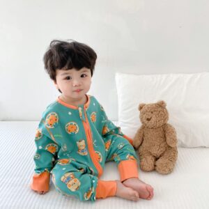 y747 - Spring And Autumn Pure Cotton Pajamas 睡袋 - 图片 18