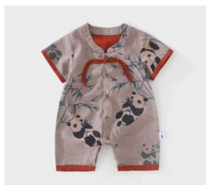 y549 - CNY Collections _ Chinese Style Panda Bamboo Jumper - Image 1