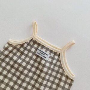 y717 - Sleeveless Romper Cute Pattern - 图片 21