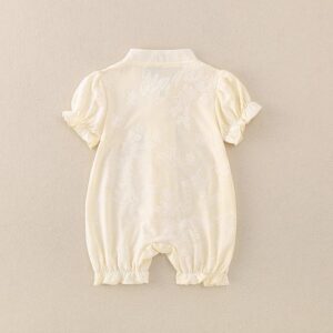 y679 - CNY Collections(Girls) _ Tang Suit Embroidery Puff Sleeves Jumper - 图片 4