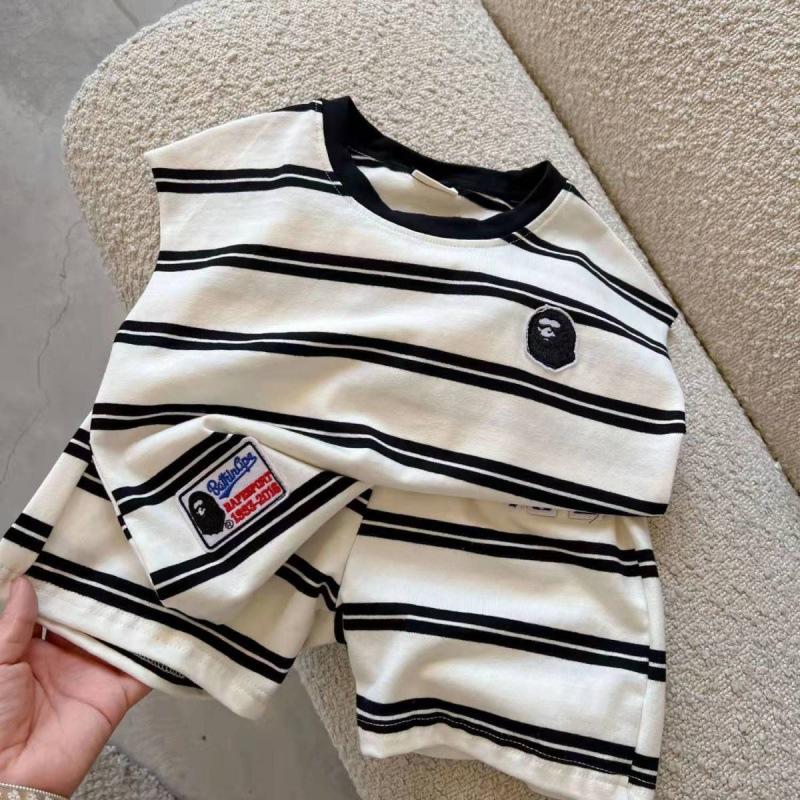y527 - Striped Sleeveless Suit - Image 7