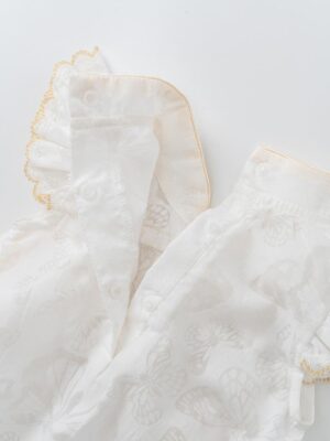 y690 - CNY Collections _ Butterfly Flying Sleeves Romper - 图片 4