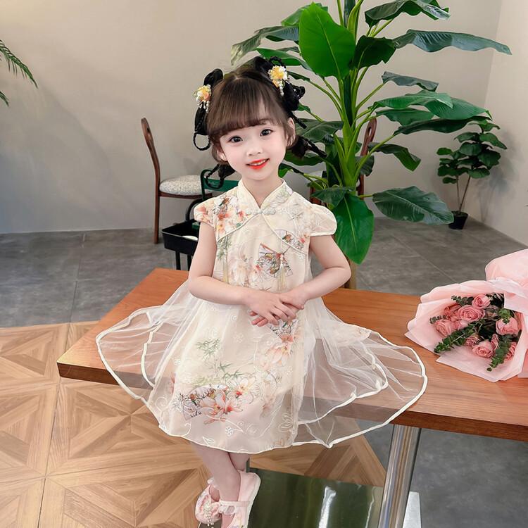 y667 -CNY Collections - Floral Cheongsam Dress - 图片 3