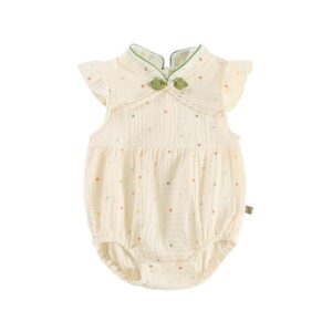 y678 - CNY Collections - Short Sleeve Baby Jumper - 图片 3
