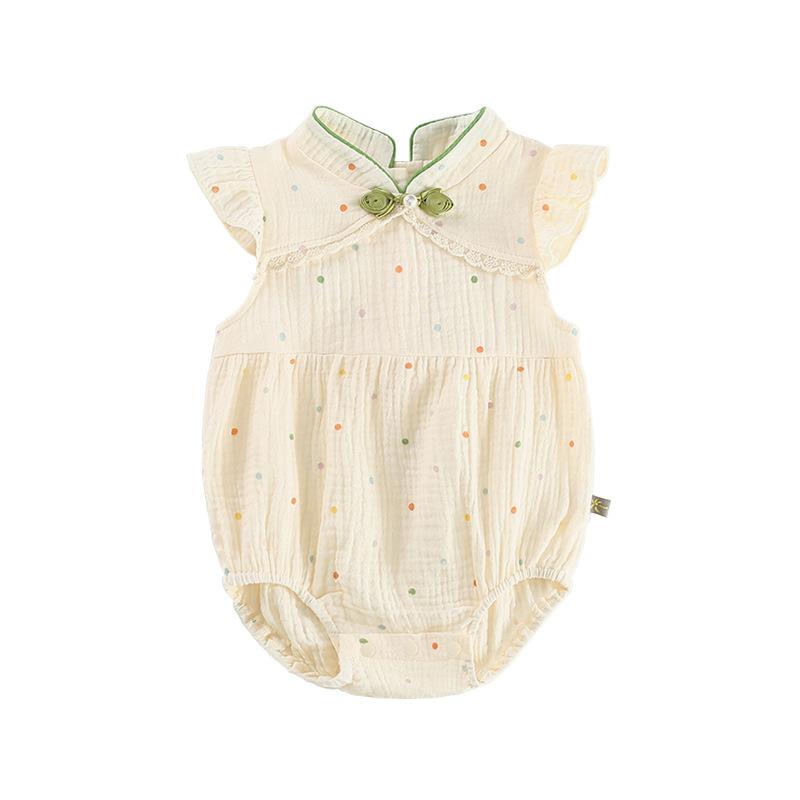y678 - CNY Collections - Short Sleeve Baby Jumper - Image 3