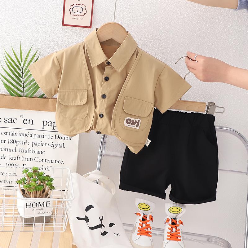 y587 - Summer Short-Sleeved Suit - Image 1