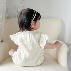 y671 - CNY Collections - Small Flying Sleeve Romper - 图片 4